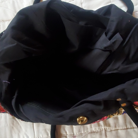 🌈SOLD🦋 Handmade Boho patchwork Embroideredl Bag - Picture 4 of 4